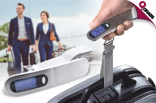 From QR49 Weigh It Whenever with a Compact But Powerful Precision Digital Luggage Scale! (Up to QR318 Value)